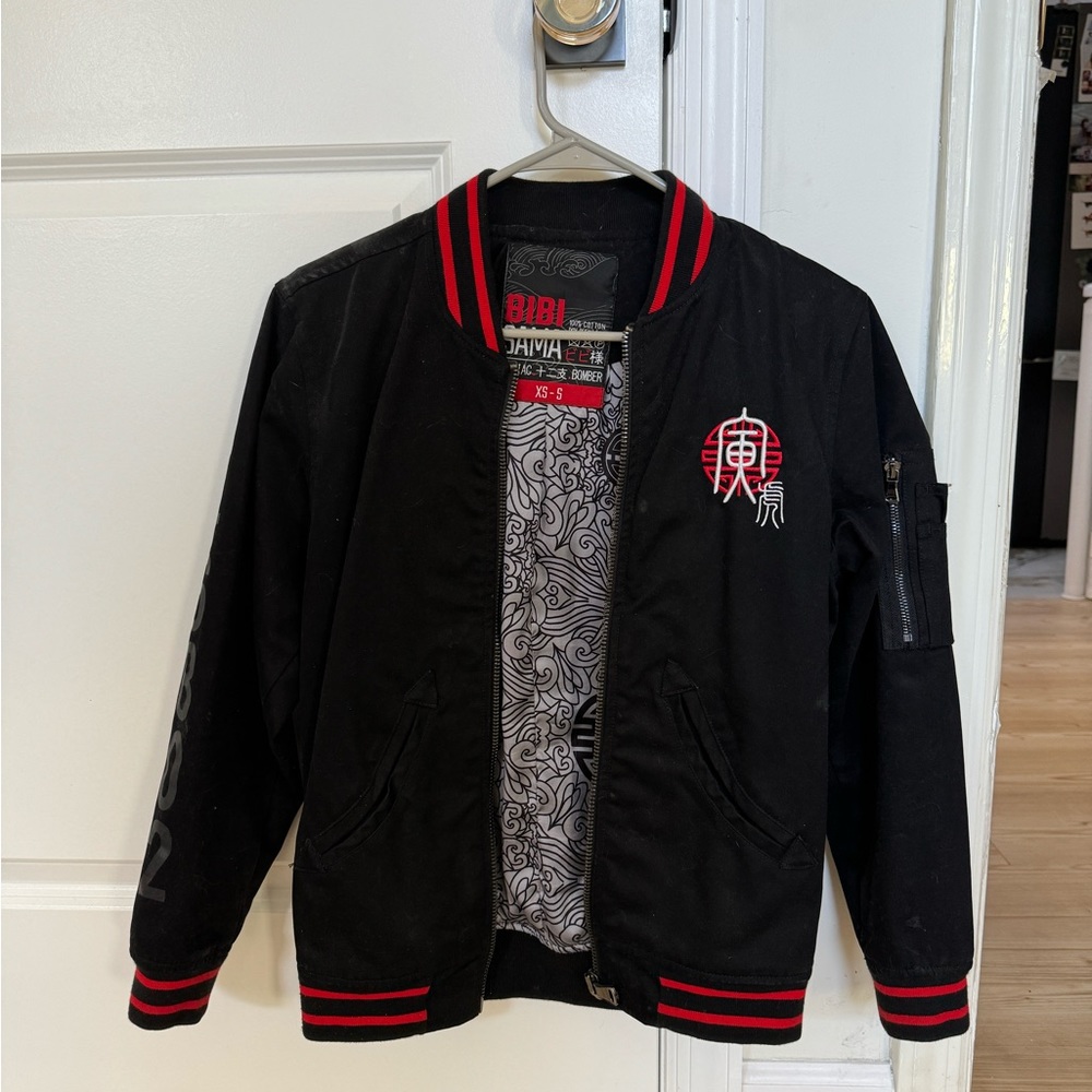 Bibisama Zodiac Bomber Jacket - Tiger